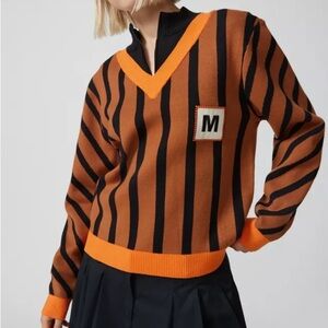 NWOT Mutma Acho Stripe Sweater One Size